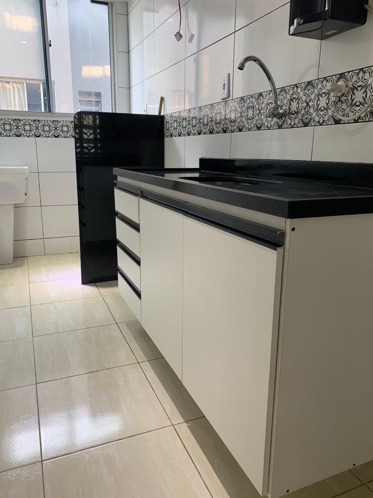 Quarto do apartamento na Rua das Morangas